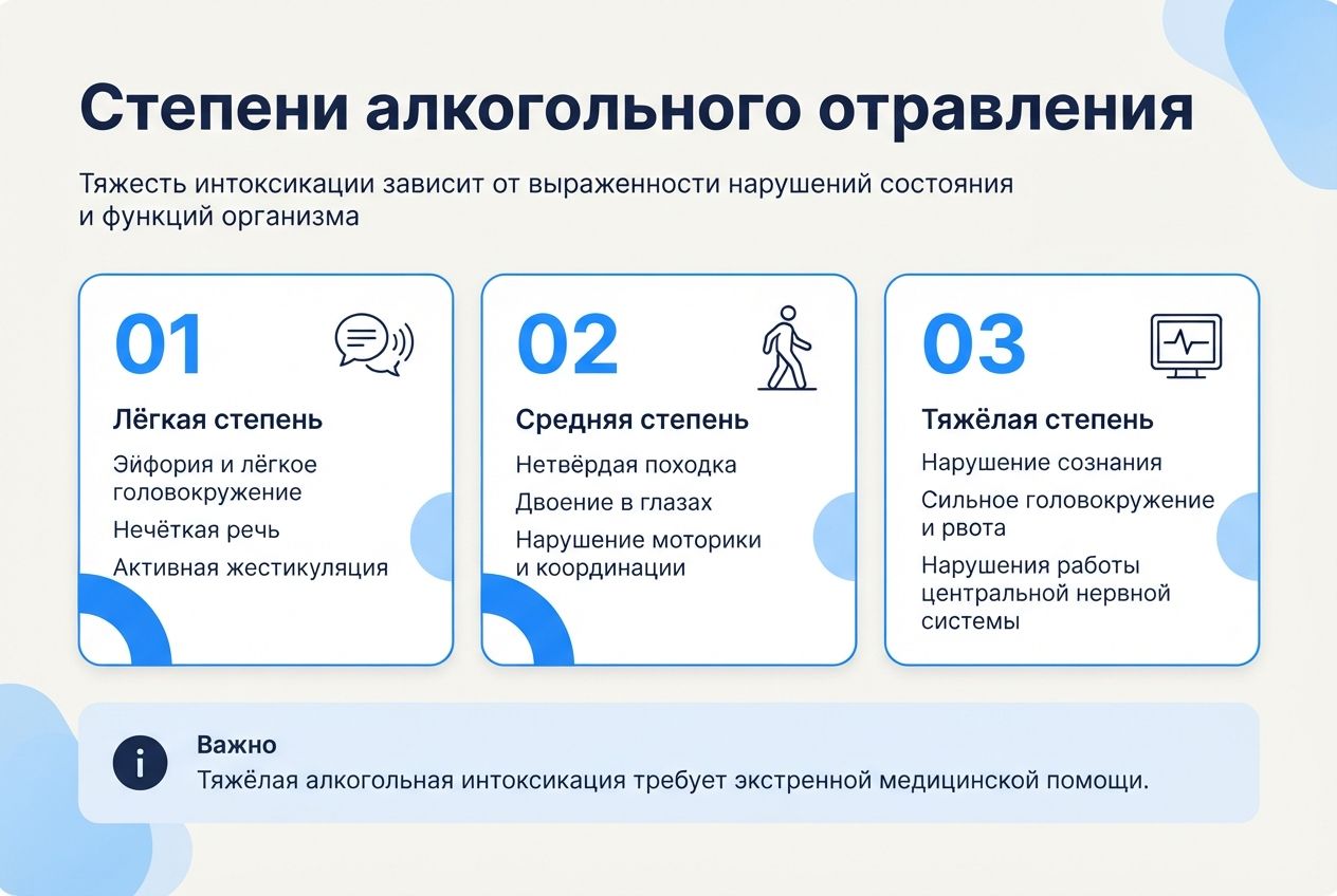 Детоксикация от алкоголя в Лузе инфографика